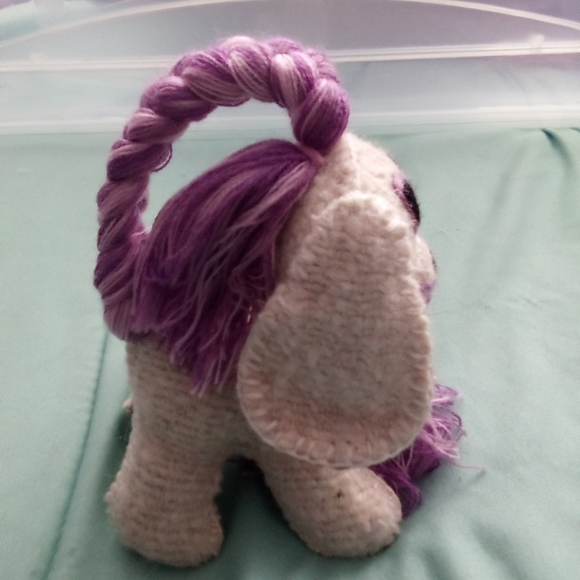 Stuff wool embroidery handmade dog ( Box CE ) - Picture 2 of 5